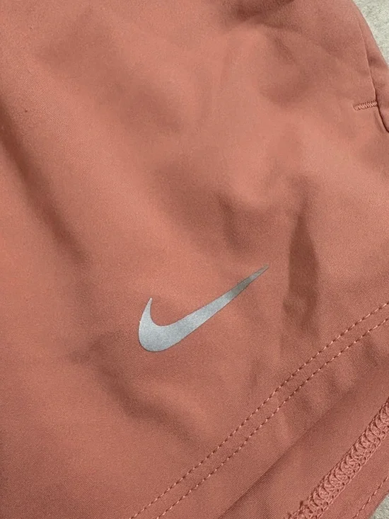 Light Coral Nike High Waisted Running Shorts - Picture 3 of 3